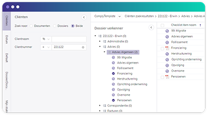 Hyarchis Document Management System platform layout